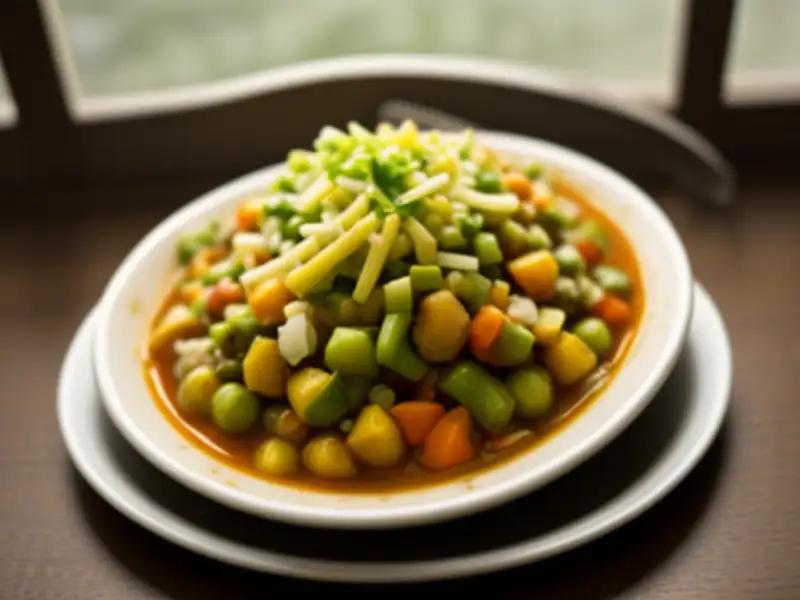 Theeyal, legumes com coco torrado