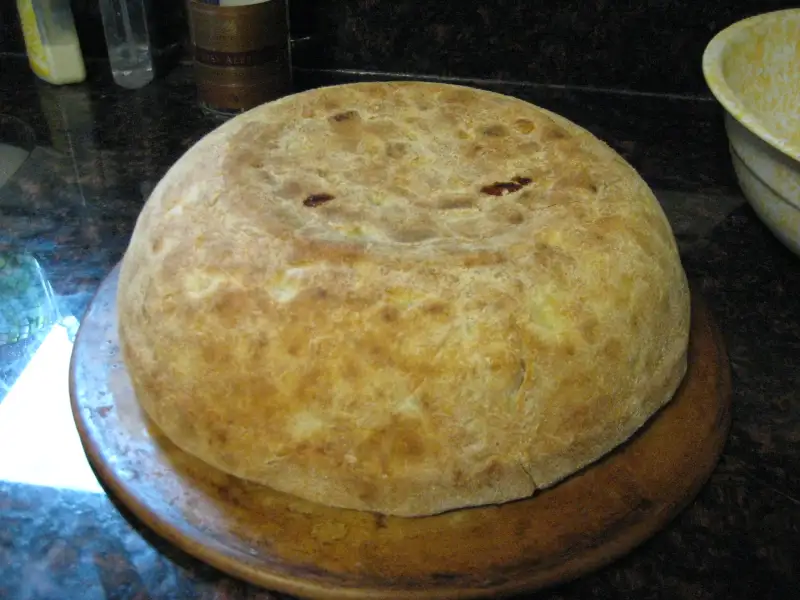 Appelmoes met ham