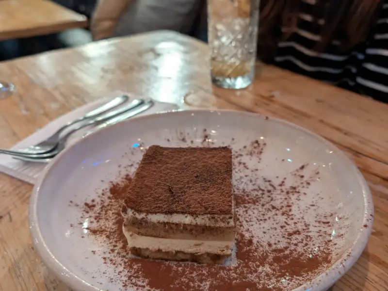 Tiramisú