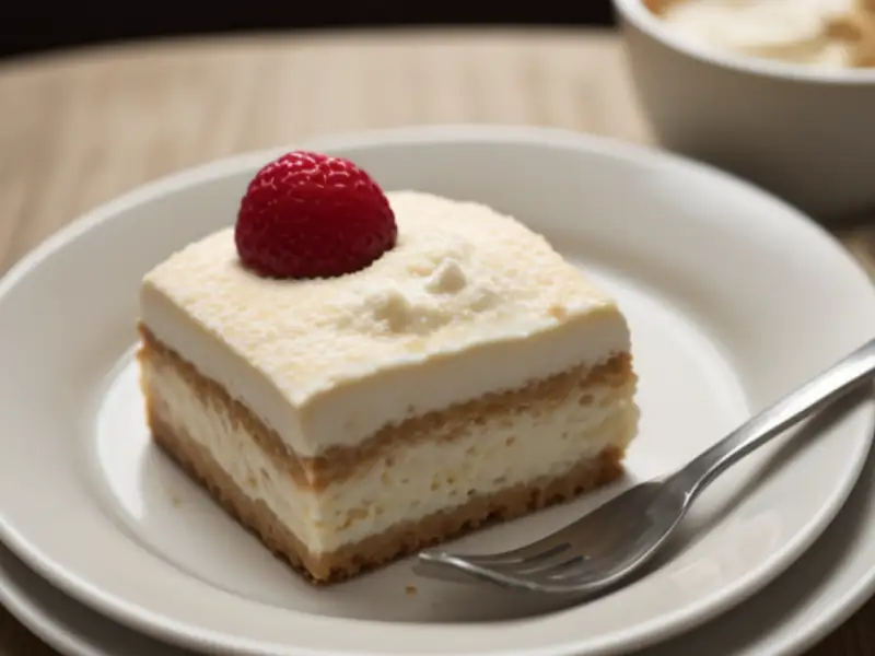 Tiramisú ligero con yogur