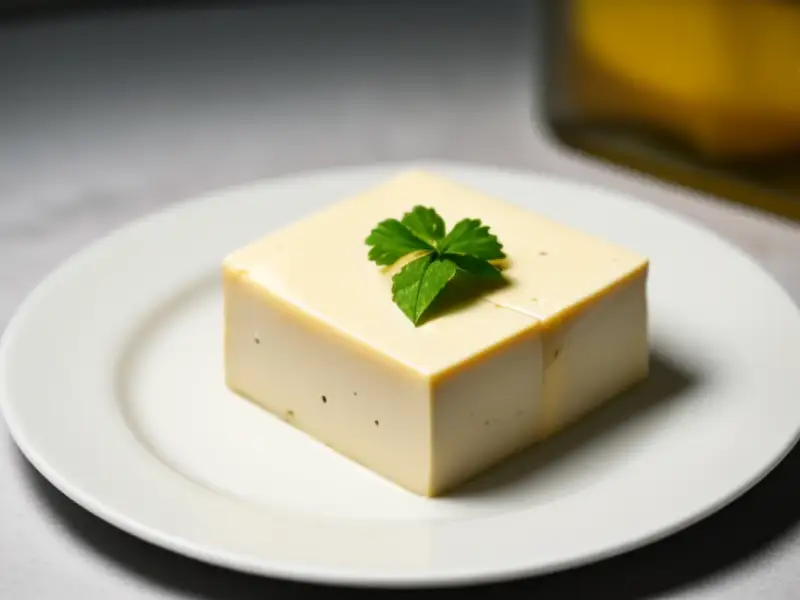 Tofu salteado con tomate y huevo