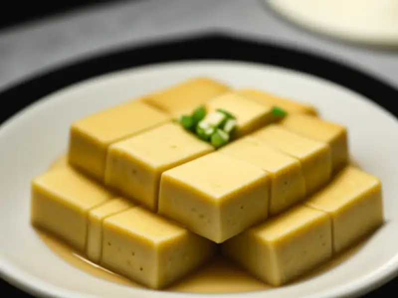 Tomisuafu, sopa de tofu, miswa e ovos