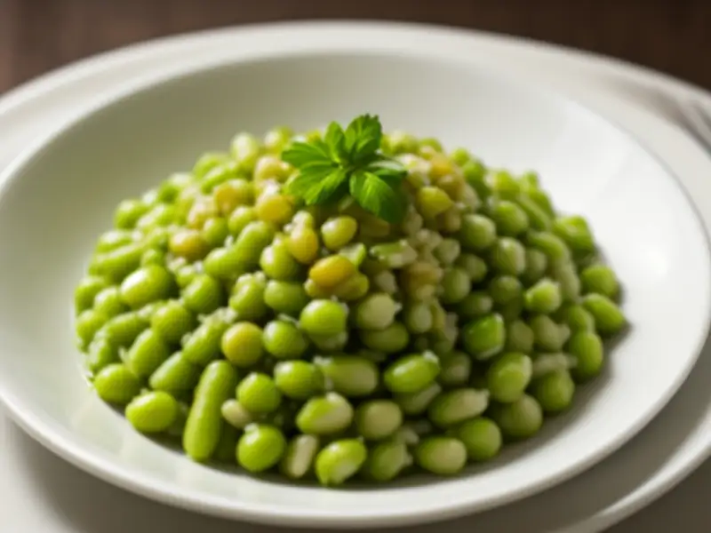 Torsheh ash, sopa azedinha de Gilan com ervas, favas e ameixas verdes