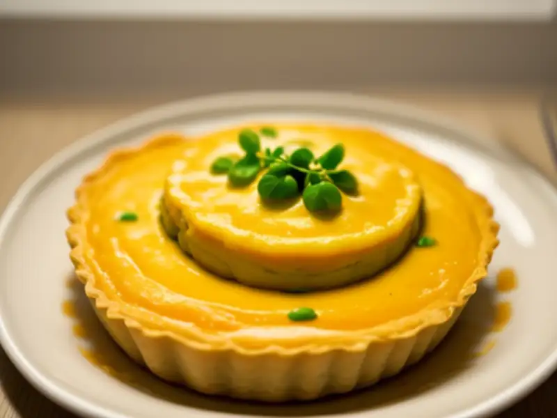 Torta di verdure e ceci