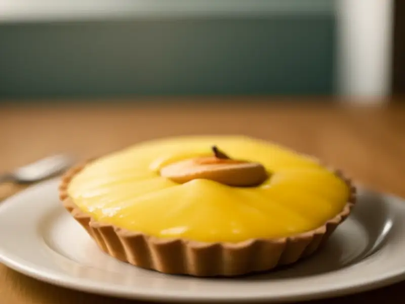 Torta de maçã e amêndoa à sueca