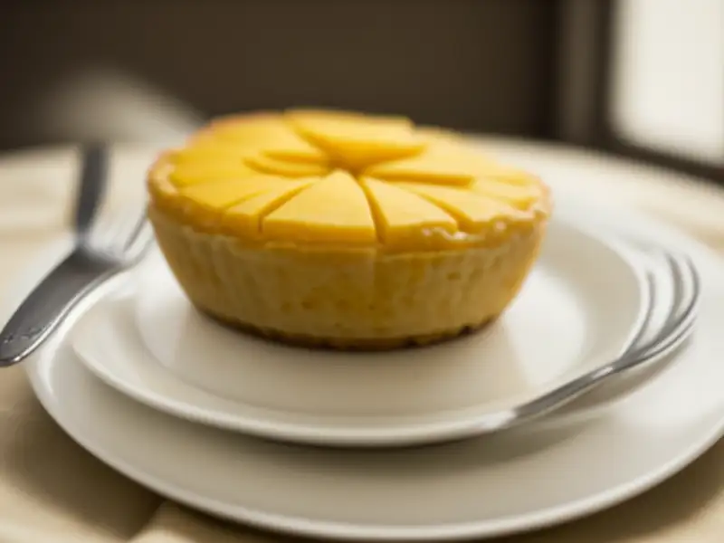 Torta de manga com merengue