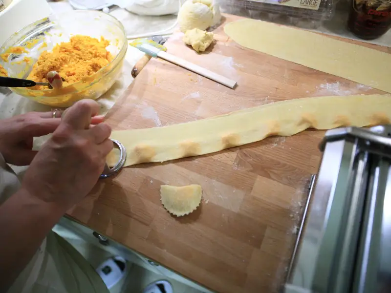 南瓜意式饺子 (Tortelli di zucca)