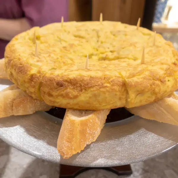 Tortilla espagnole : omelette aux pommes de terre