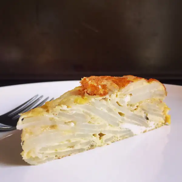 Tortilla espagnole aux pommes de terre