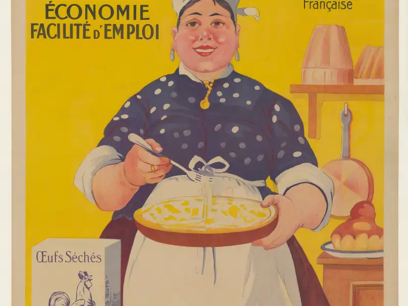 Tortilla francesa cremosa con mantequilla