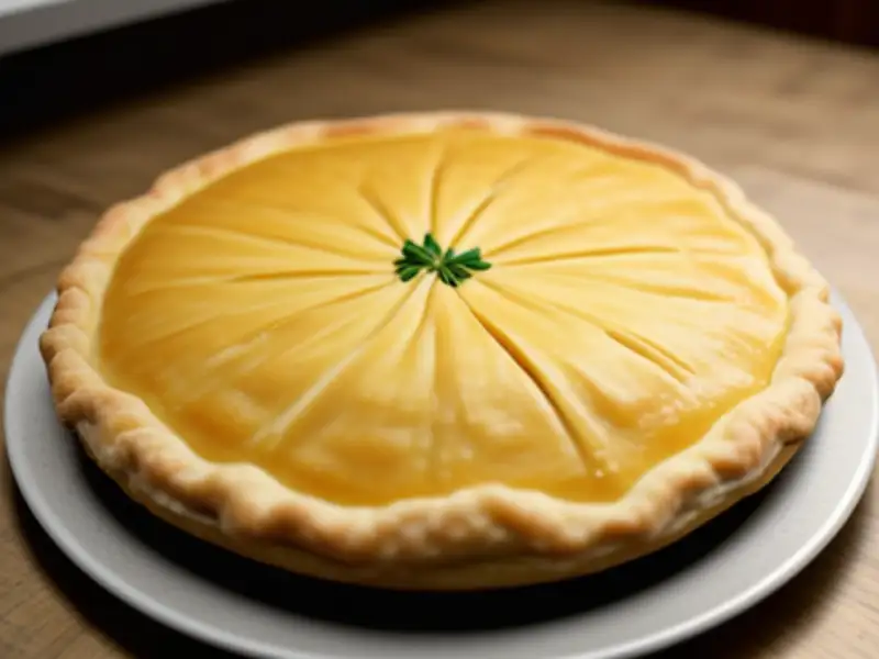 Tourtière do Lac-Saint-Jean, assada por oito horas