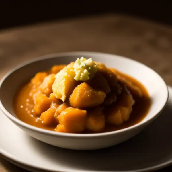 Tsampoy with tamarind and sweet potato