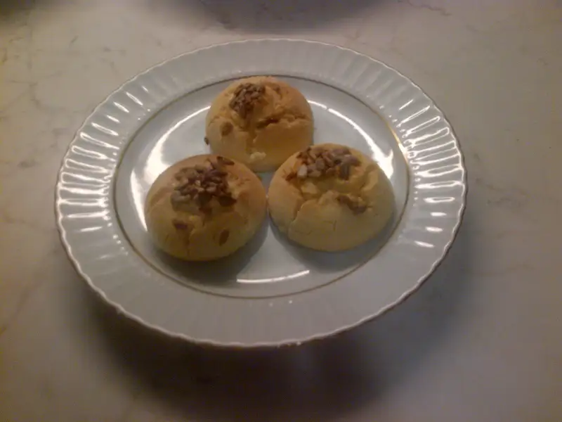 Turkse bloemkoekjes, zachte en witte
