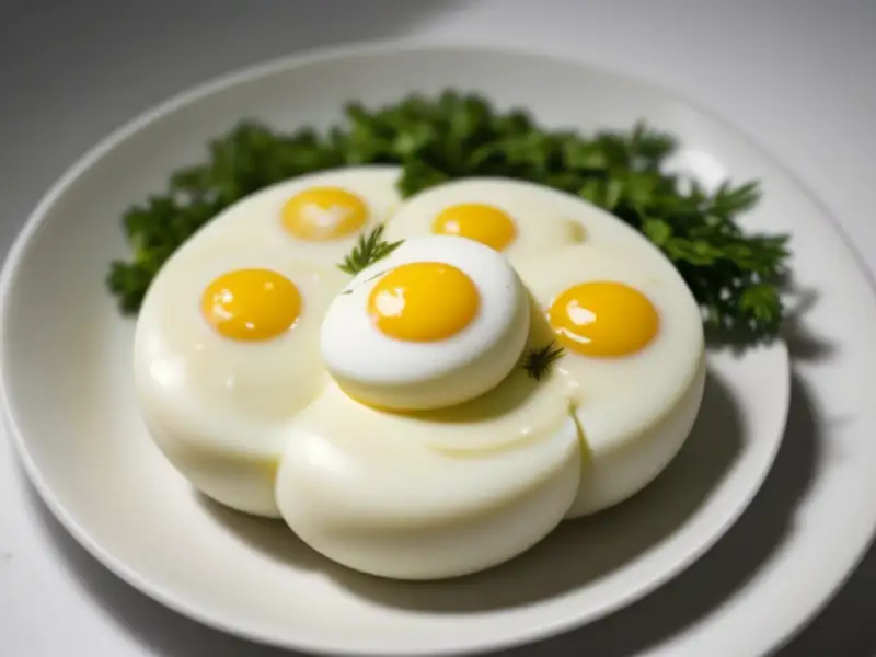 Gubbröra, ensalada sueca de huevo y anchoas