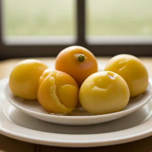 Variantes de szaloncukor : abricot, citron, noix