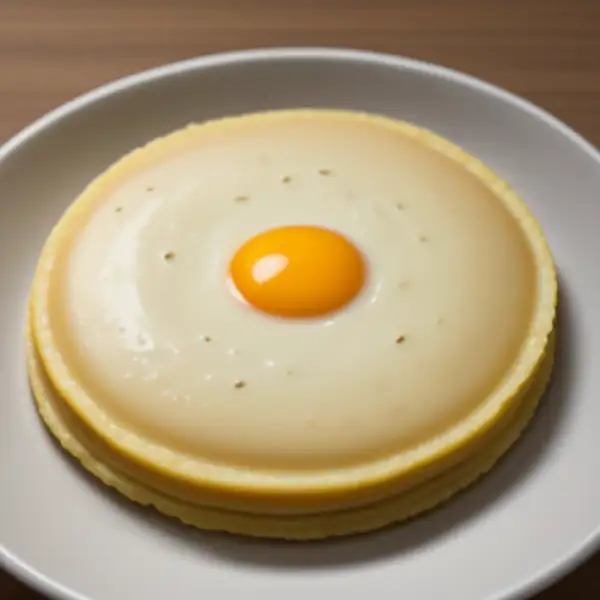 Vellayappam de trigo con leche de coco
