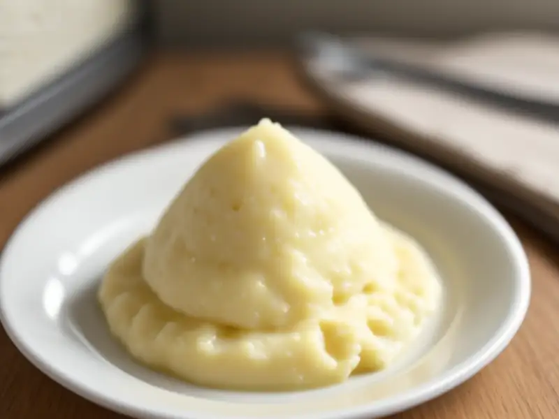 Creme de couve-flor com farinha de soja