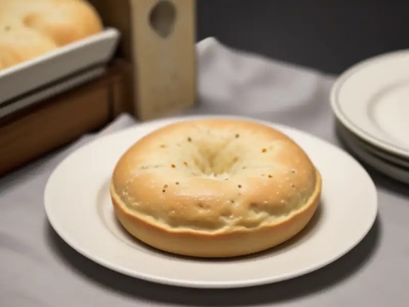Venetiaanse focaccia, een zoet, opgezwollen broodje.