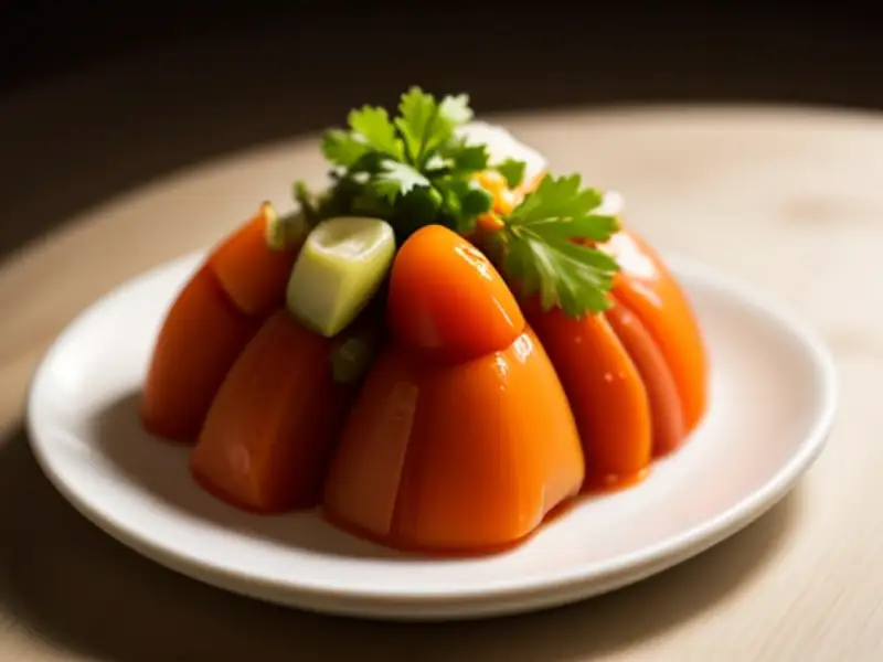 Verdure marinate in aceto e salsa di soia