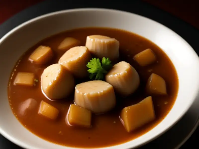 Ginger-infused beef stew
