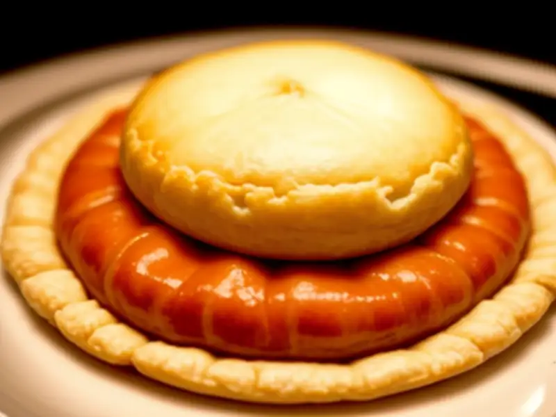 Hachis-taart met bladerdeeg