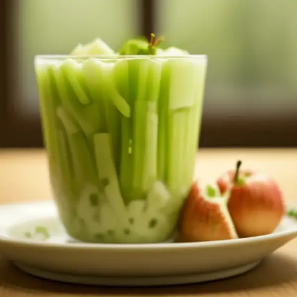 Waldorf salad with apples, walnuts, and celery