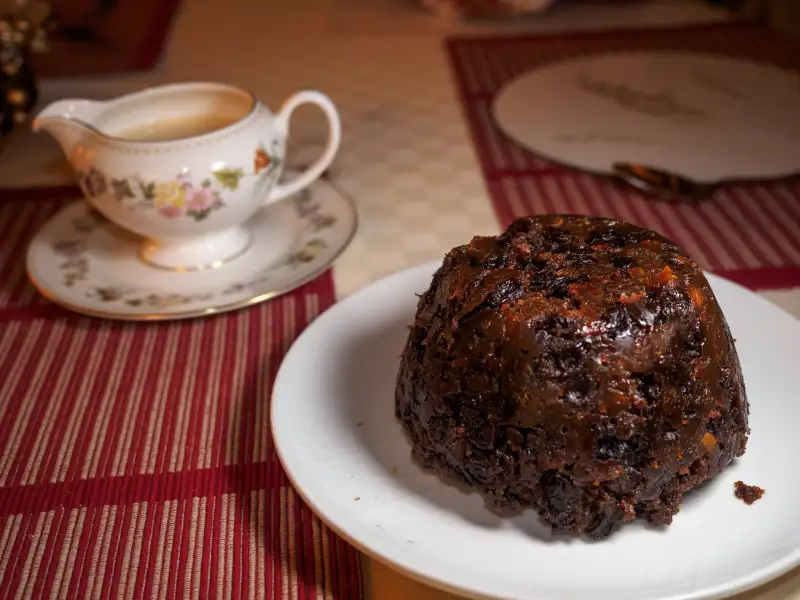 Weihnachts-Pudding