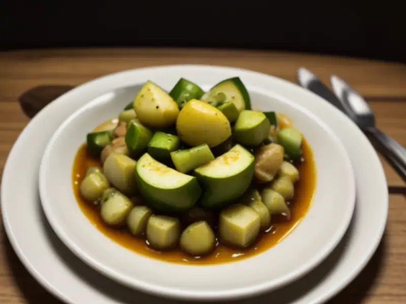 Yaz türlüsü, legumes de verão cozidos no azeite