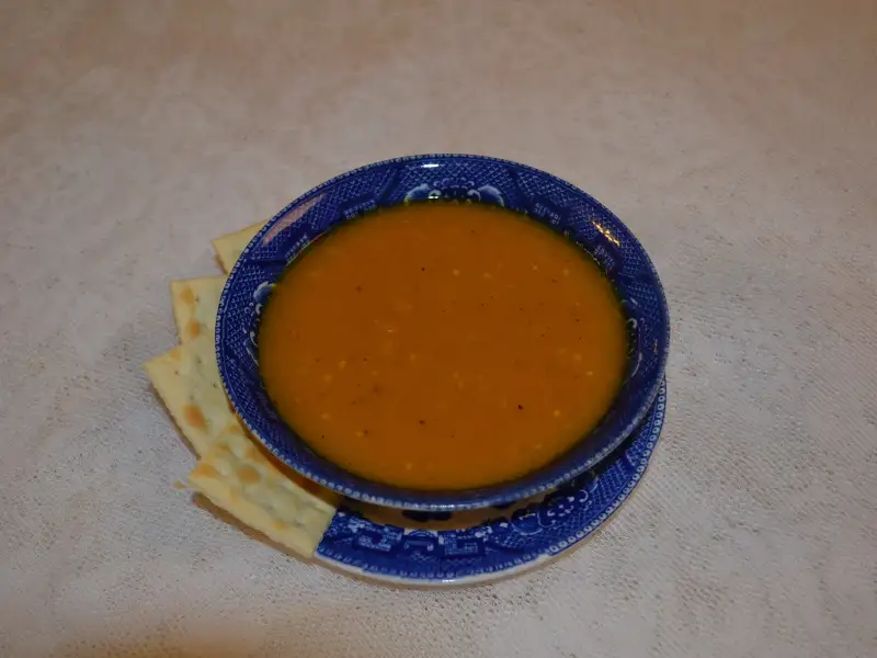 Zupa z dyni Hokkaido