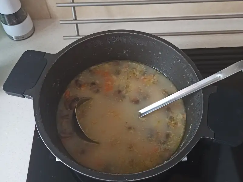 Zuppa ai funghi