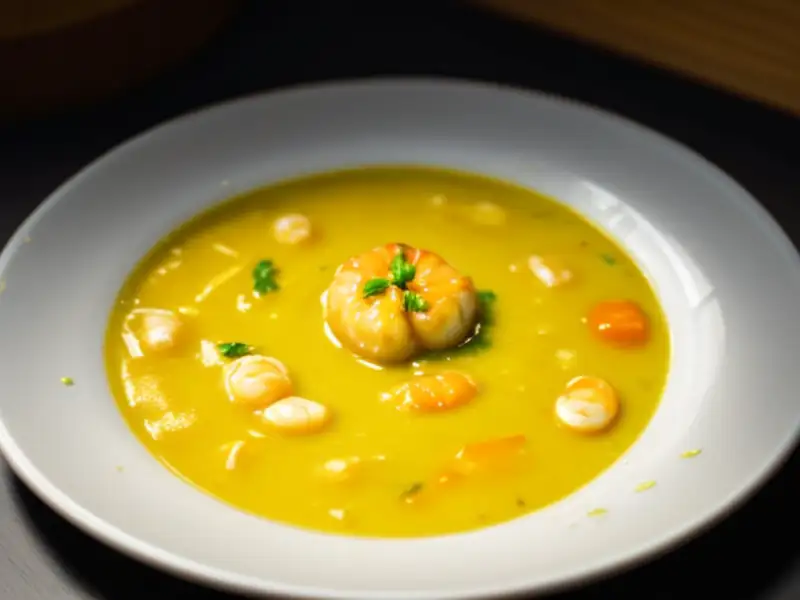 Zuppa di pesce al microonde