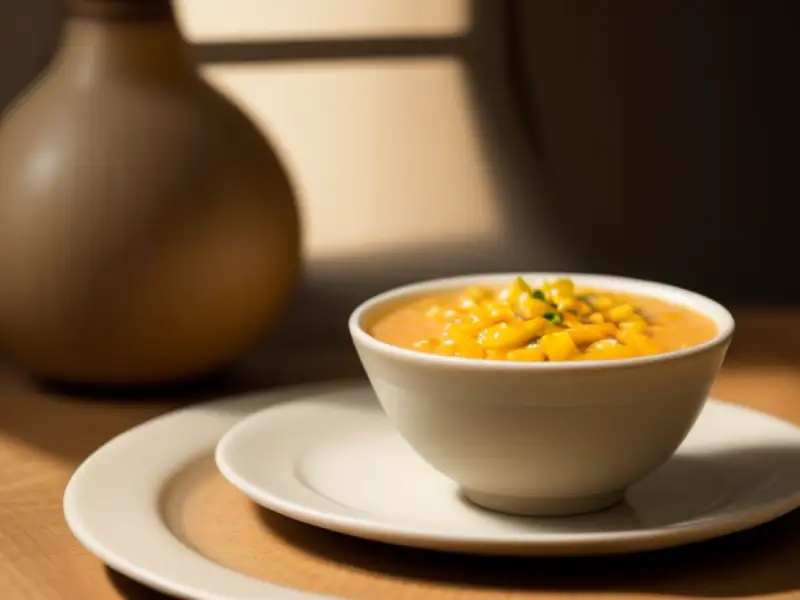 Zuppa di semi di mango