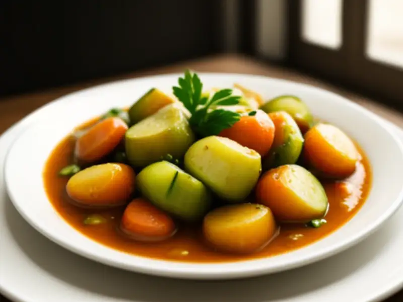 Stufato di verdure mediterraneo