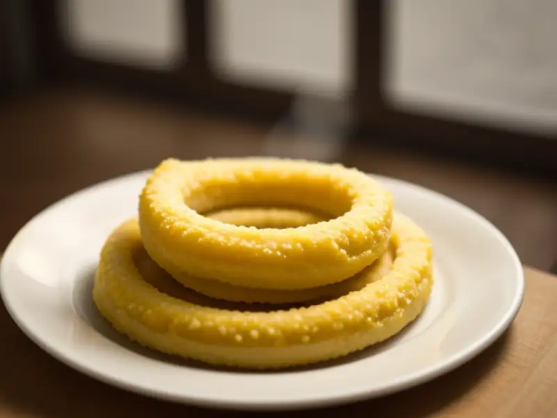 Knusprige Zwiebelringe